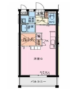 Albero bello K3 (アルベロベッロトリプルケー)【3階】の間取り