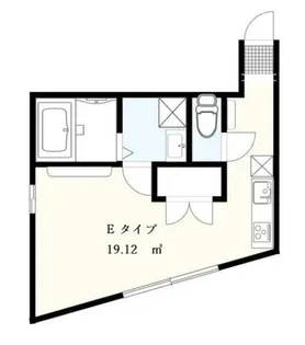 1Rの間取り画像