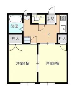 和泉ハイツ【1階】の間取り