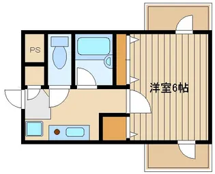 エメラルドV【1階】の間取り