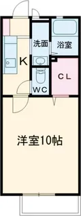 1Kの間取り画像