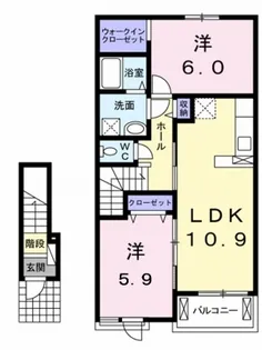 グランデュオ【2階】の間取り