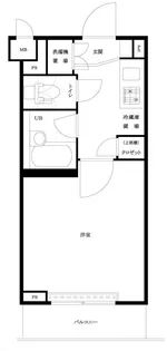 ルーブル大鳥居【1階】の間取り