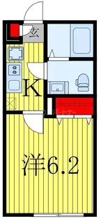 セレーノ柏の葉【2階】の間取り