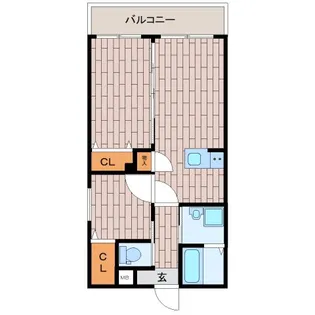 グランイニシオ都島【2階】の間取り