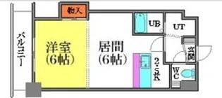 フェアフィールド菊水【9階】の間取り