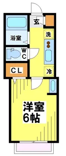 DSコート国領(弊社管理物件)【2階】の間取り