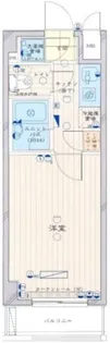 ルーブル蒲田参番館【7階】の間取り