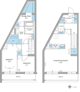 東京都杉並区永福3【マンション】の間取り