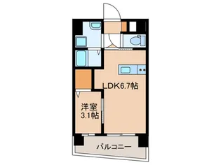 ソレイル鴨池【3階】の間取り