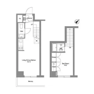 東京都江東区枝川1【マンション】の間取り