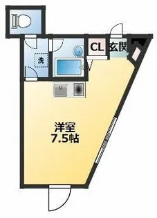 エルハイツ第1テラジマ【3階】の間取り