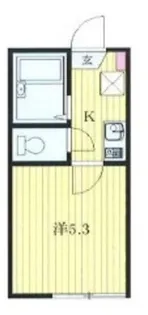 クレア新小岩【1階】の間取り