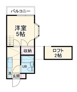 サンタリーベ【2階】の間取り