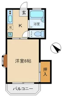 ハイム吉久NO 2【1階】の間取り