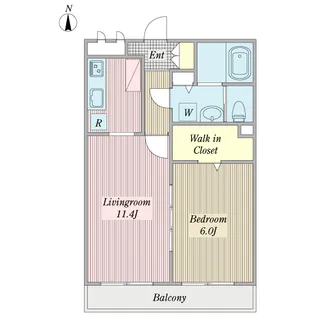 エスポワール泉 壱番館【2階】の間取り
