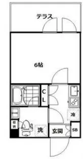 Park Minami【1階】の間取り
