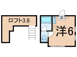 西横浜ドレスデン【2階】の間取り