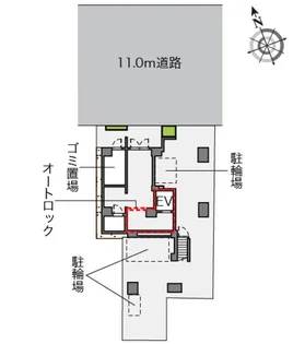 LOVIE銀座東【12階】の間取り