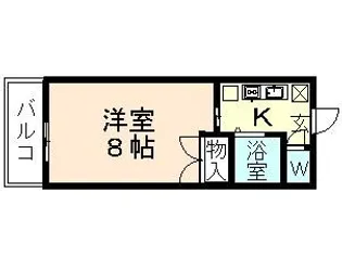 ジョイナス大町【4階】の間取り