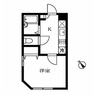 ホワイトヴィラ碑文谷【2階】の間取り