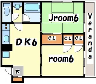 小山ビル【3階】の間取り