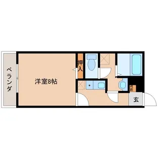 アニマーレ【1階】の間取り