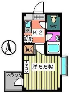 プレシャス西葛西【1階】の間取り