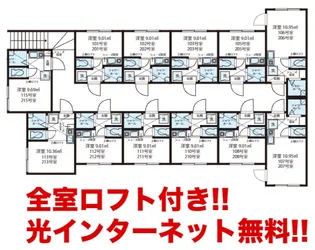 東京都新宿区大久保2【アパート】の間取り