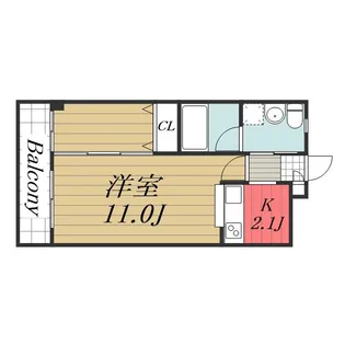 千葉県千葉市中央区蘇我2【マンション】の間取り