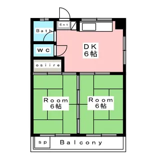 ドリームハイツ【3階】の間取り