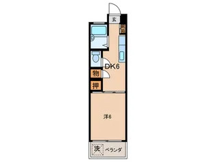 長塚マンション【1階】の間取り