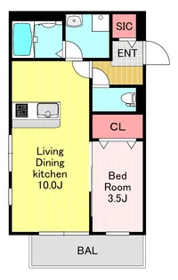 Palais Royal de Mere【2階】の間取り