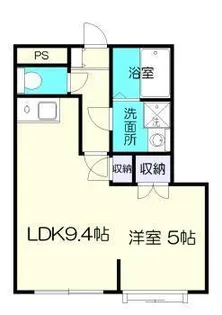 アーバンビレッジ清武【1階】の間取り
