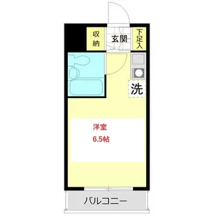 東京都大田区東蒲田1【マンション】の間取り