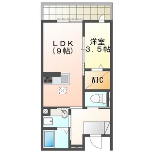 ガーデンアークA【1階】の間取り