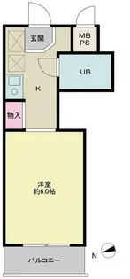 パースサイド【1階】の間取り