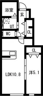 EQUUS(エクウス)B【1階】の間取り
