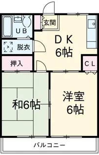 グローバルハイツ【3階】の間取り