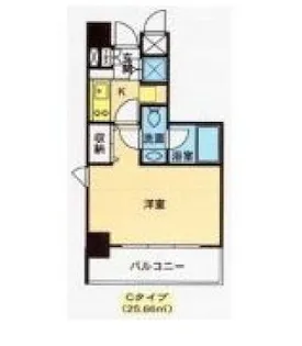 HF東新宿レジデンス【8階】の間取り