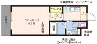 リベルテふじみ野【2階】の間取り