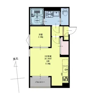 Regalest 鹿野【2階】の間取り