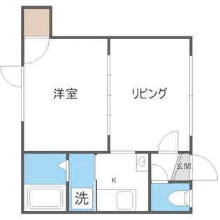 グランデュール石山【2階】の間取り