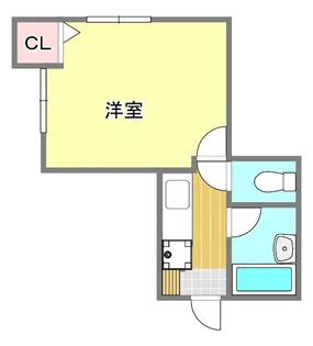 アーバン中央【2階】の間取り