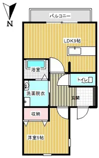 マグノリアハウス【2階】の間取り