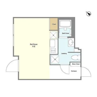 NOZOMIO premier幡ヶ谷【3階】の間取り