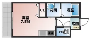 ドットコム幾代【3階】の間取り