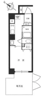 ヴェルト五反田西【1階】の間取り