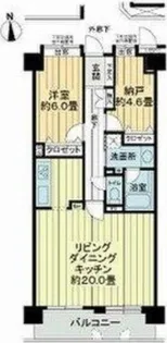 ライオンズヒルズ泉中央【7階】の間取り