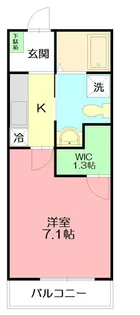 Blue grande【1階】の間取り